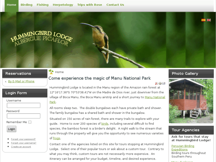 www.hummingbirdlodgeperu.com