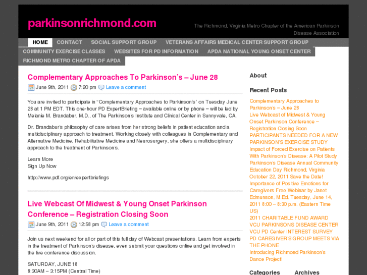 www.parkinsonrichmond.com