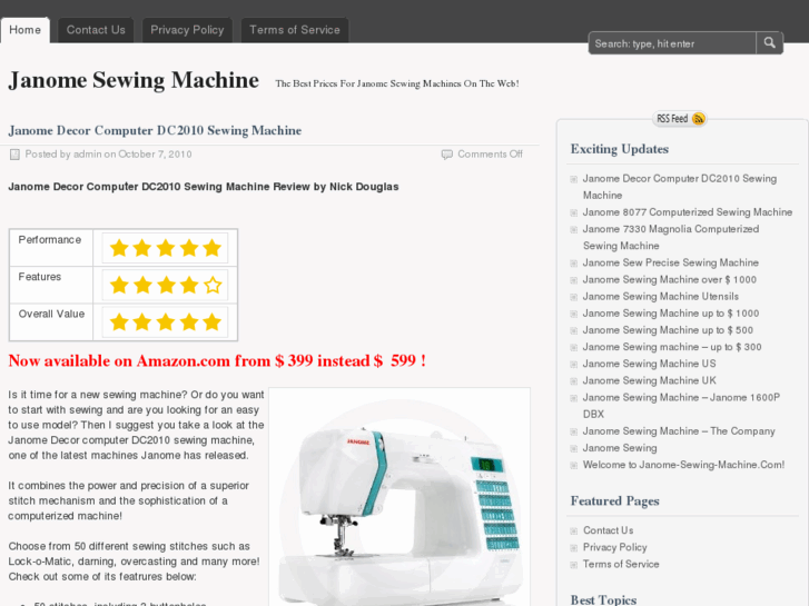 www.janome-sewing-machine.com