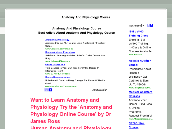 www.anatomyandphysiologycourse.com