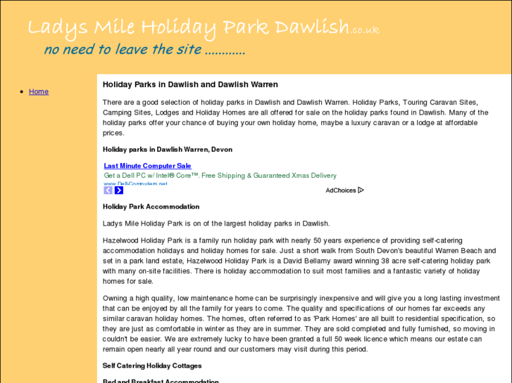www.ladysmileholidayparkdawlish.co.uk
