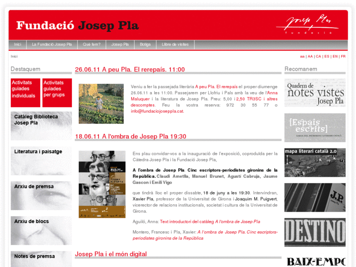 www.fundaciojoseppla.net