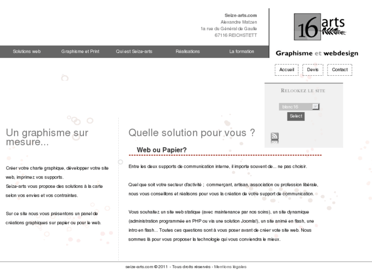 www.seize-arts.com