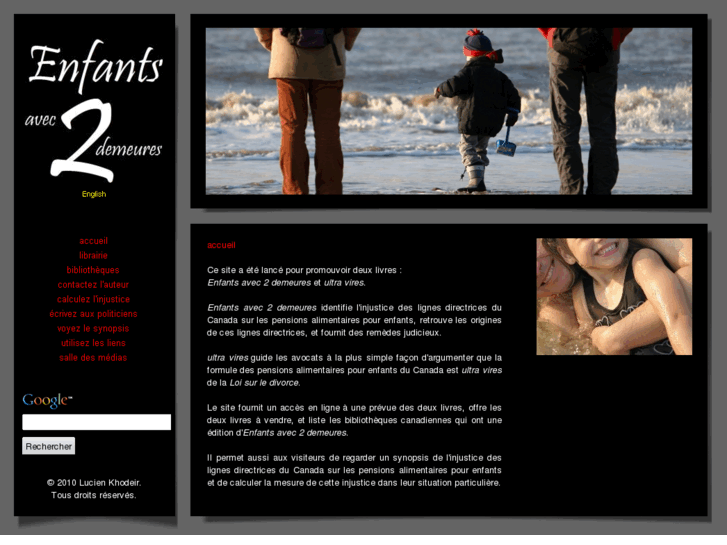 www.enfantsavec2demeures.ca