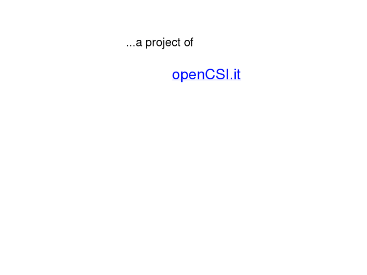 www.opencsi.info