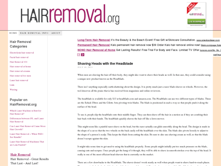 www.hairremoval.org