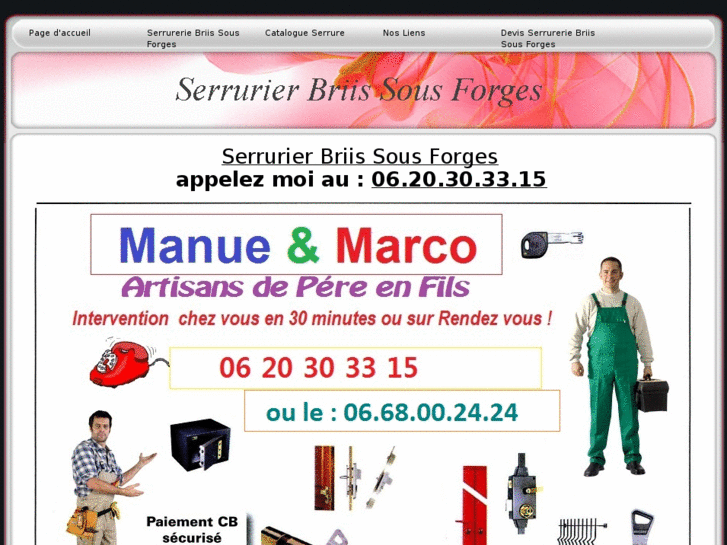 www.serrurierbriissousforges.net
