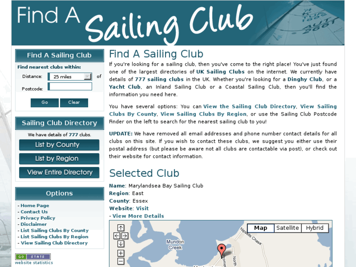 www.findasailingclub.com
