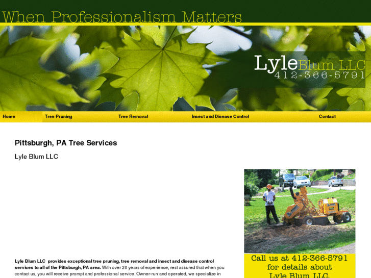 www.lyleblumtreeservice.com