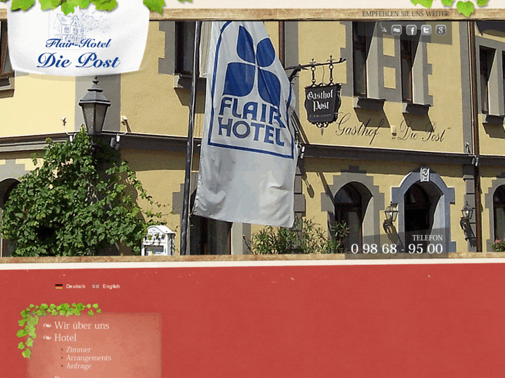 www.flairhotel-diepost.com