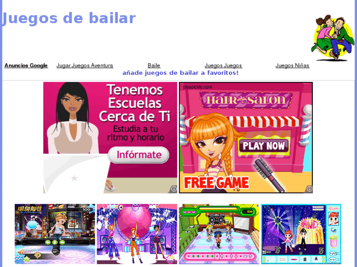 www.juegosbailar.com