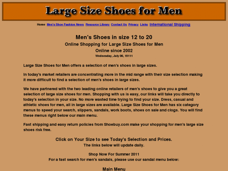 www.large-size-shoes-for-men.com