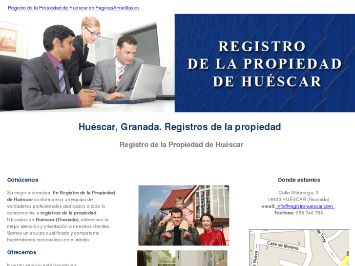 www.registrohuescar.com