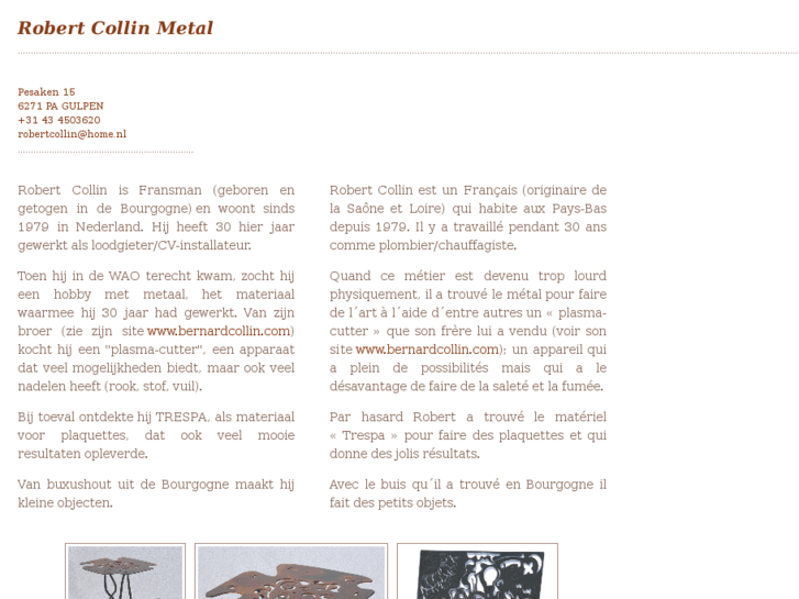 www.robertcollinmetal.com