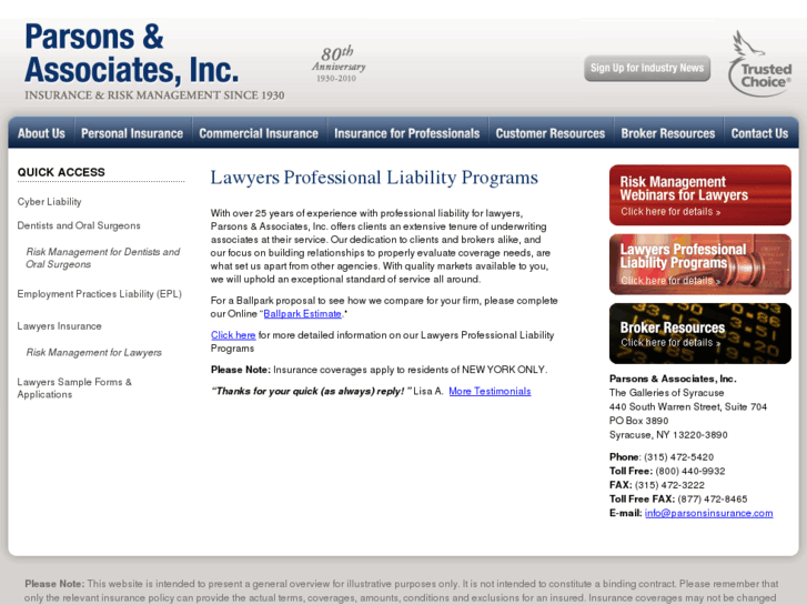 www.4lawyersinsurance.biz