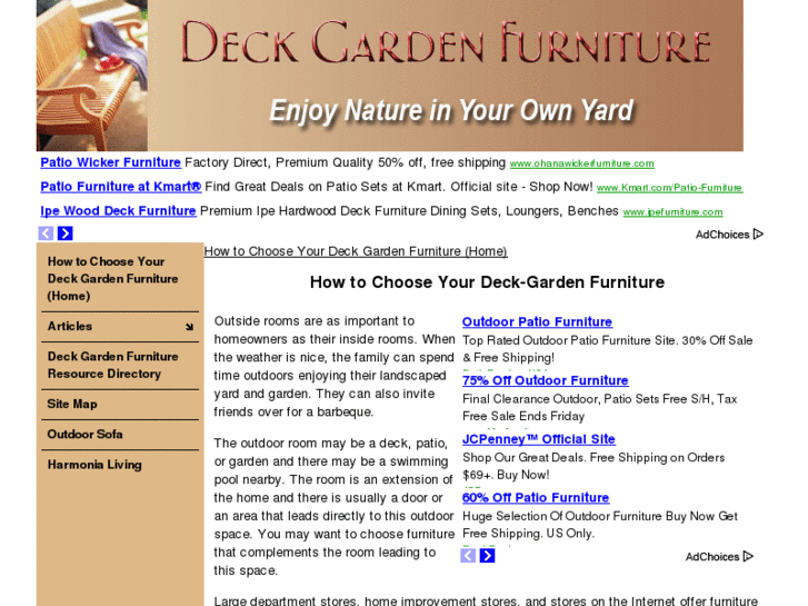 www.deck-garden-furniture.com