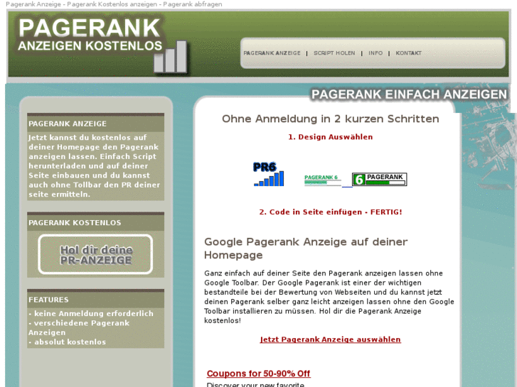 www.pagerankanzeigenkostenlos.de