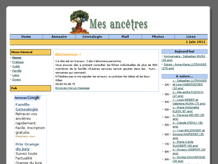 www.mesancetres.com