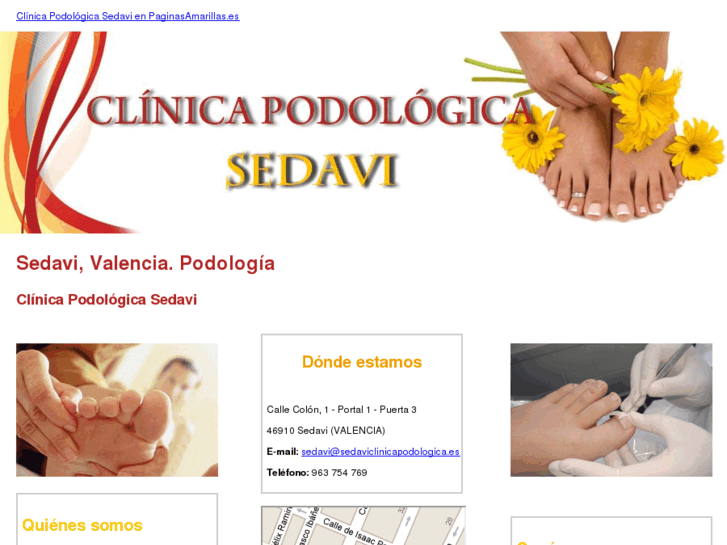 www.sedaviclinicapodologica.es