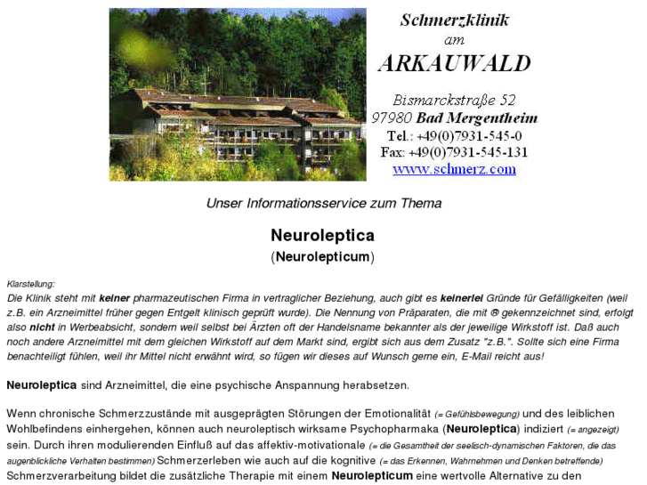 www.neuroleptica.de