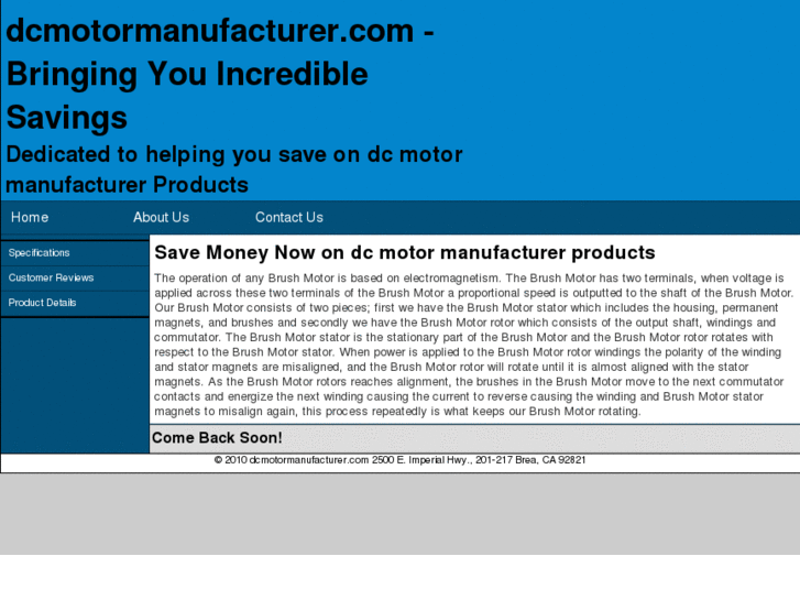www.dcmotormanufacturer.com