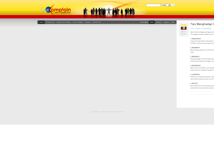 www.sayakomplain.com