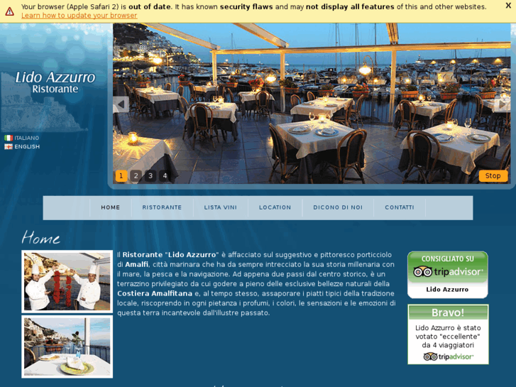 www.ristorantelidoazzurro.it