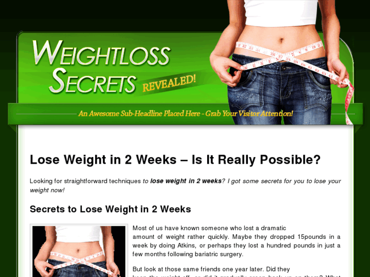 www.loseweightintwoweeks.org