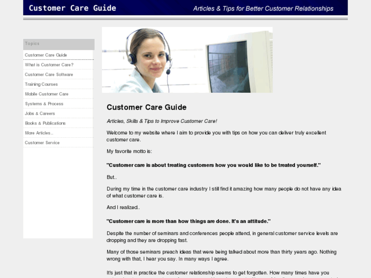 www.customercareguide.com