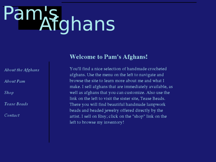 www.pamsafghans.com
