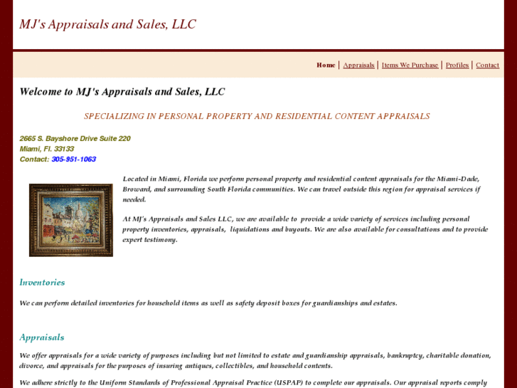 www.mjsappraisalsandsales.com