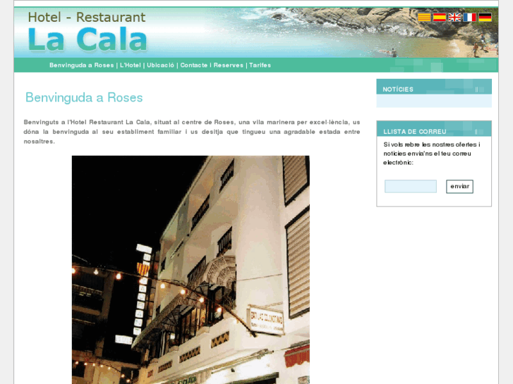 www.hotellacalaroses.com