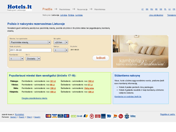 www.hotels.lt