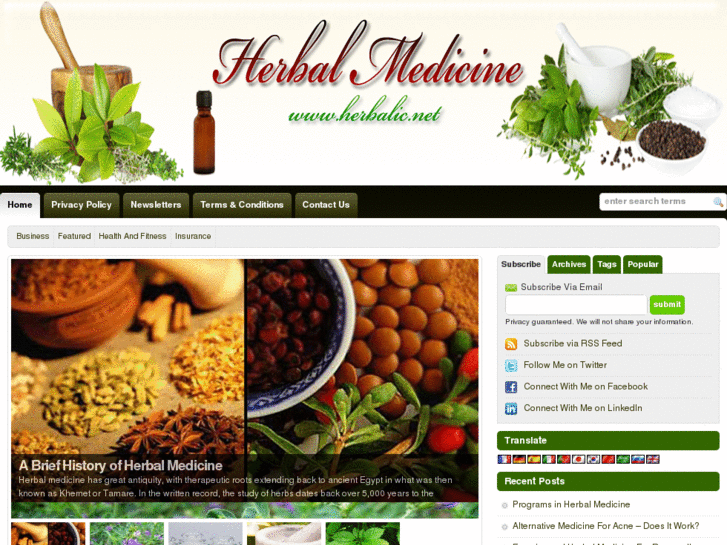 www.herbalic.net