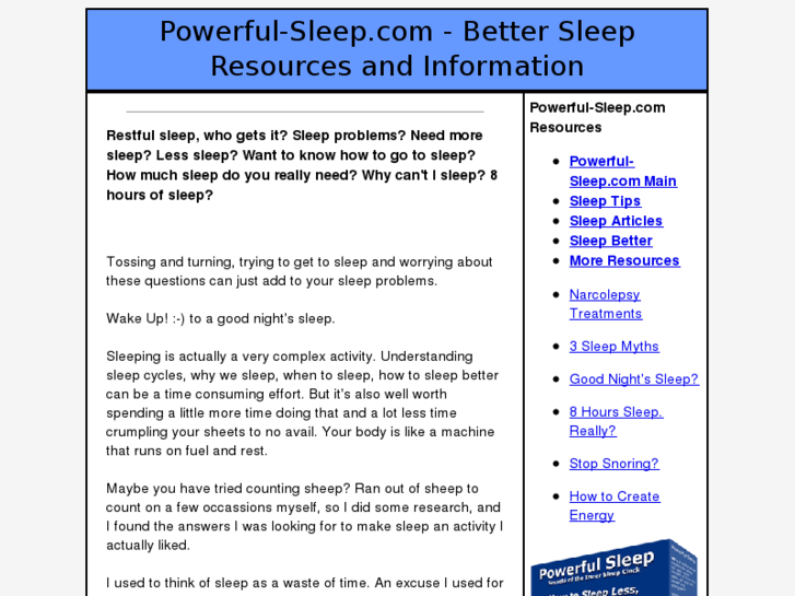 www.powerful-sleep.com
