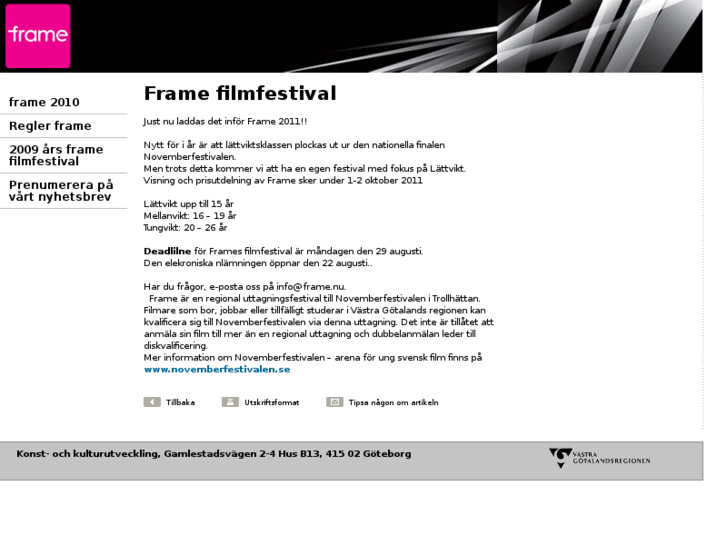 www.frame.nu