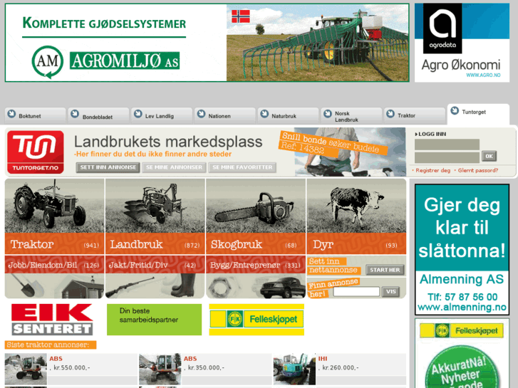 www.tuntorget.no