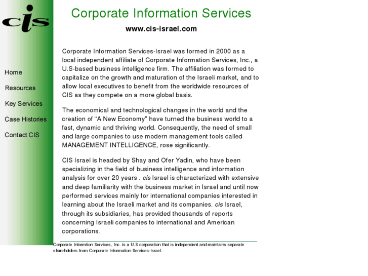 www.cis-israel.com