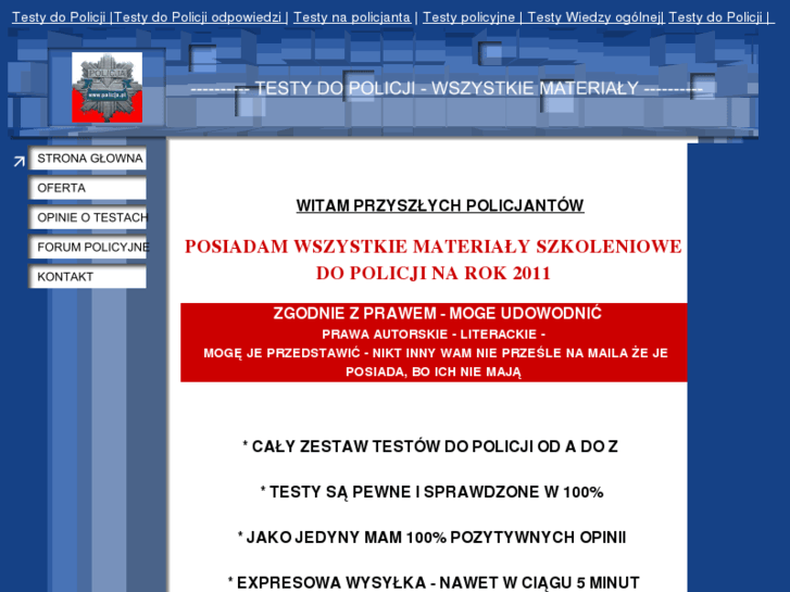 www.egzaminydopolicji.pl