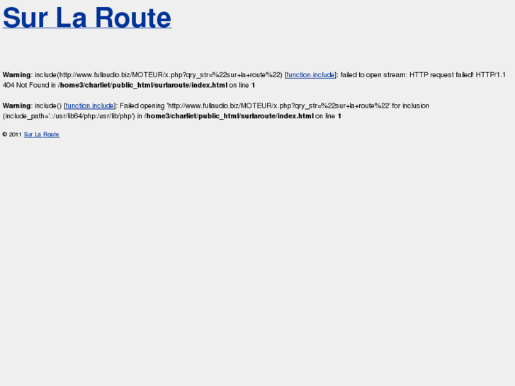 www.surlaroute.com