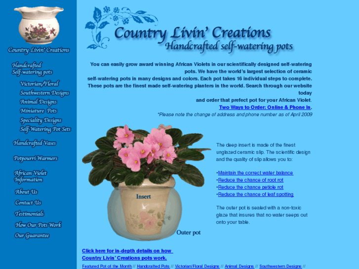 www.clcvioletpots.com