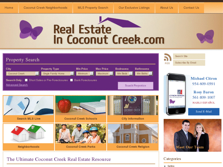 www.realestateincoconutcreek.com