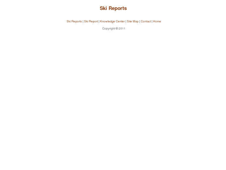 www.ski-reports.net