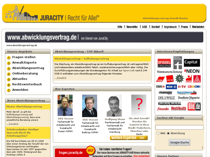 www.abwicklungsvertrag.de