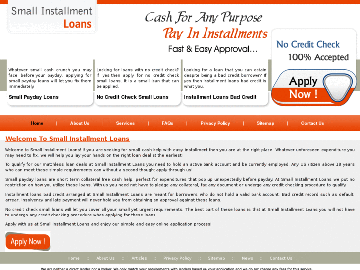 www.smallinstallmentloans.us