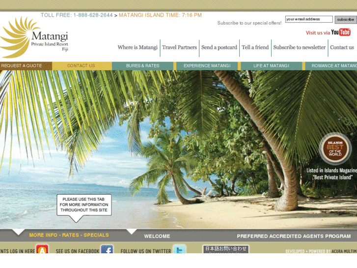 www.matangiisland.com