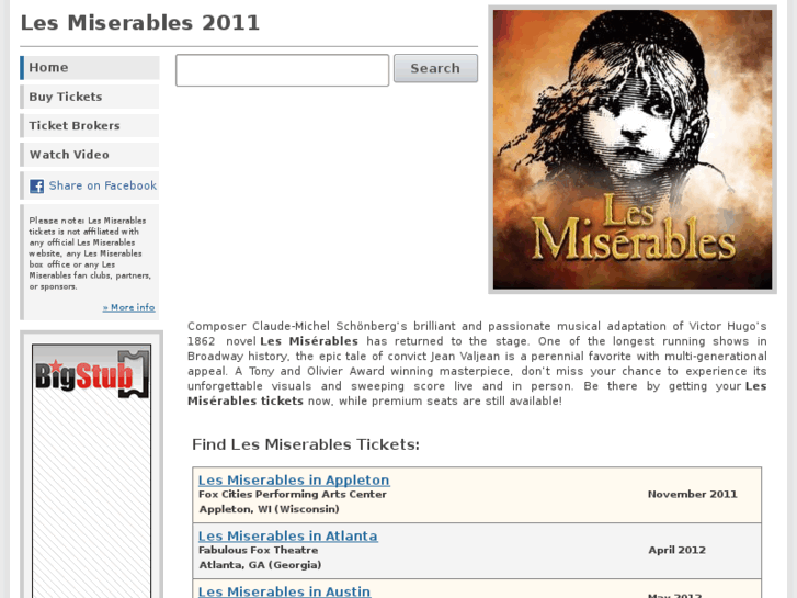 www.lesmiserables2011.com