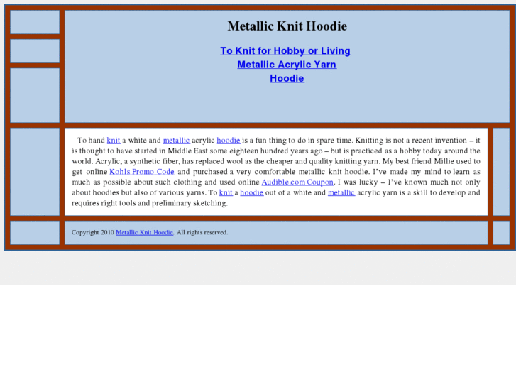 www.metallic-knit-hoodie.com