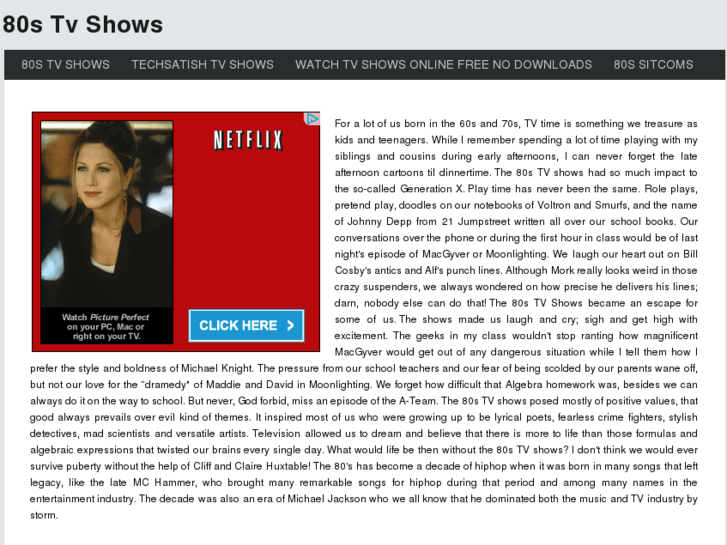 www.80stvshows.com