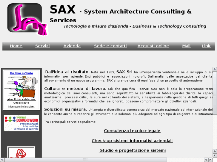 www.sax.it